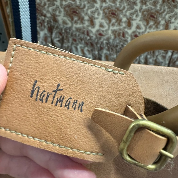Vintage suitcase Hartman tan suitcase